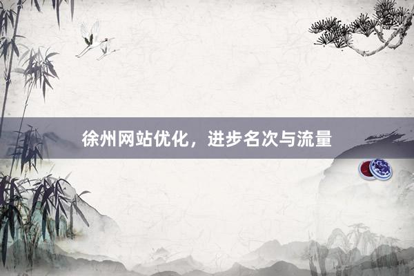 徐州网站优化，进步名次与流量